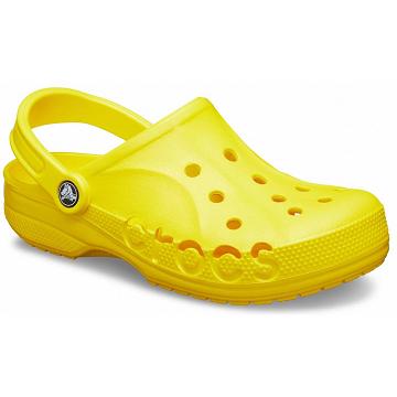 Zuecos Crocs Baya Mujer Amarillos | Mexico 0054WNBY